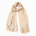 Beige and Spots Scarf