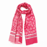 Hot Pink and Spots Scarf