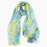 Blue and Green Camo Accord Scarf