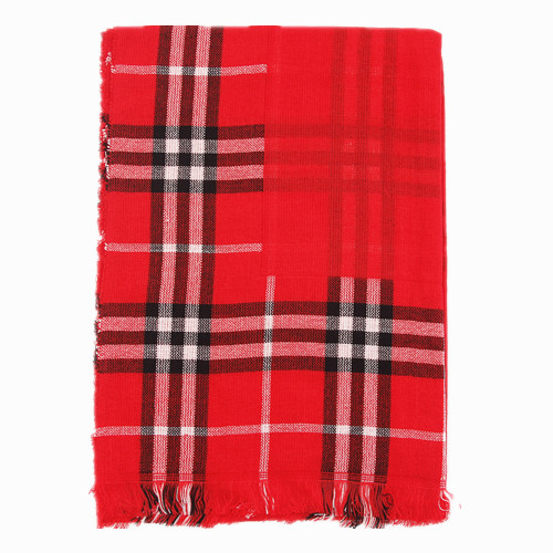 Red Plaids Scarf