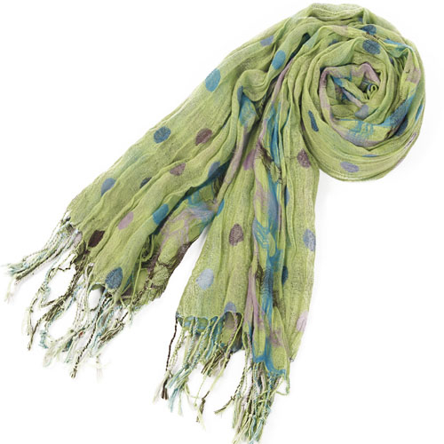 Green Candy Scarf