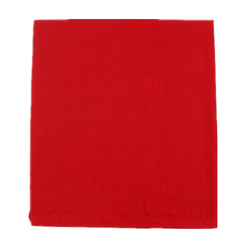 Scarlet Red Solid Scarf